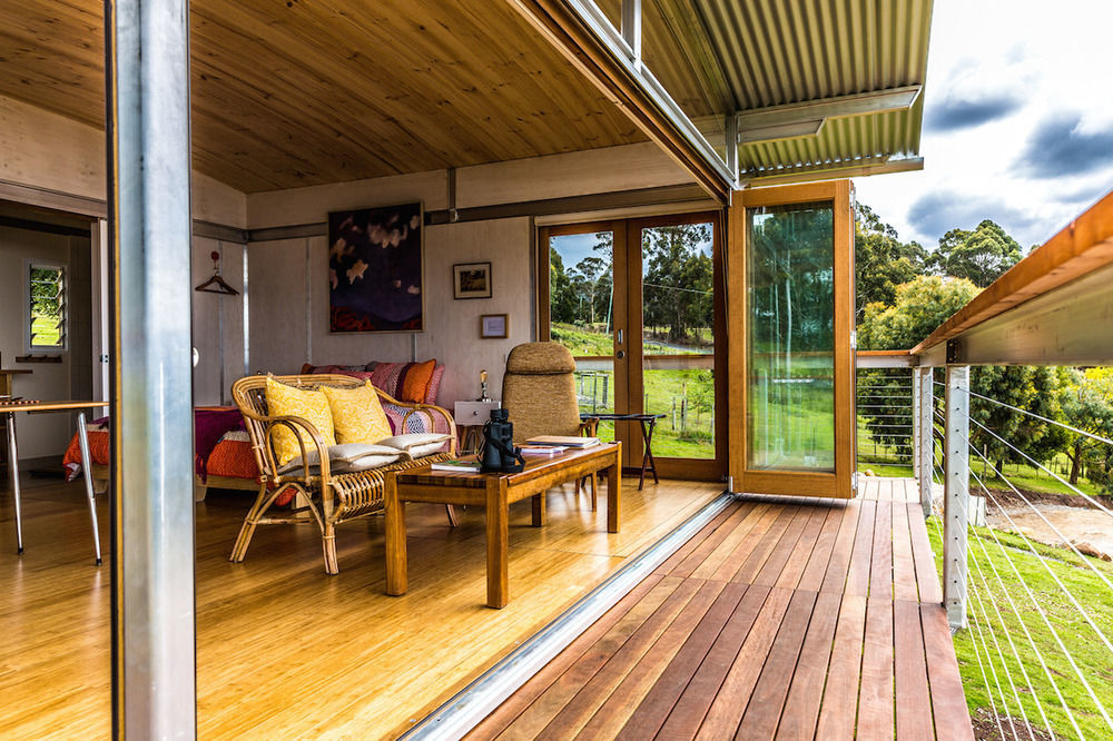 Hobart Hideaway Pods Panzió Kingston Kültér fotó